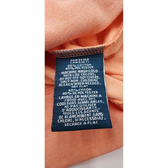 Men's Coral Caribbean Joe Island Supply Light Weight Hoodie Shirt Medium NWT - Picture 6 of 11